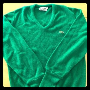 Old school Kelly green Izod sweater
